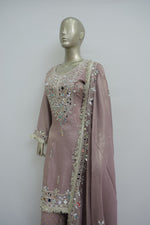 Load image into Gallery viewer, Festive sharara kurta set for weddings