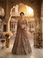 Load image into Gallery viewer, Regal Brown Lehenga Set