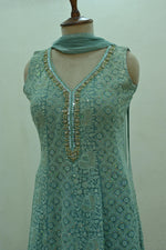 Load image into Gallery viewer, Zarina Mirror Work Sharara Suit Set