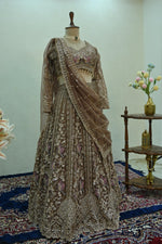 Load image into Gallery viewer, Regal Brown Lehenga Set