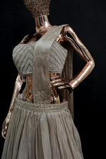 Load image into Gallery viewer, Festive crop top style dress for parties