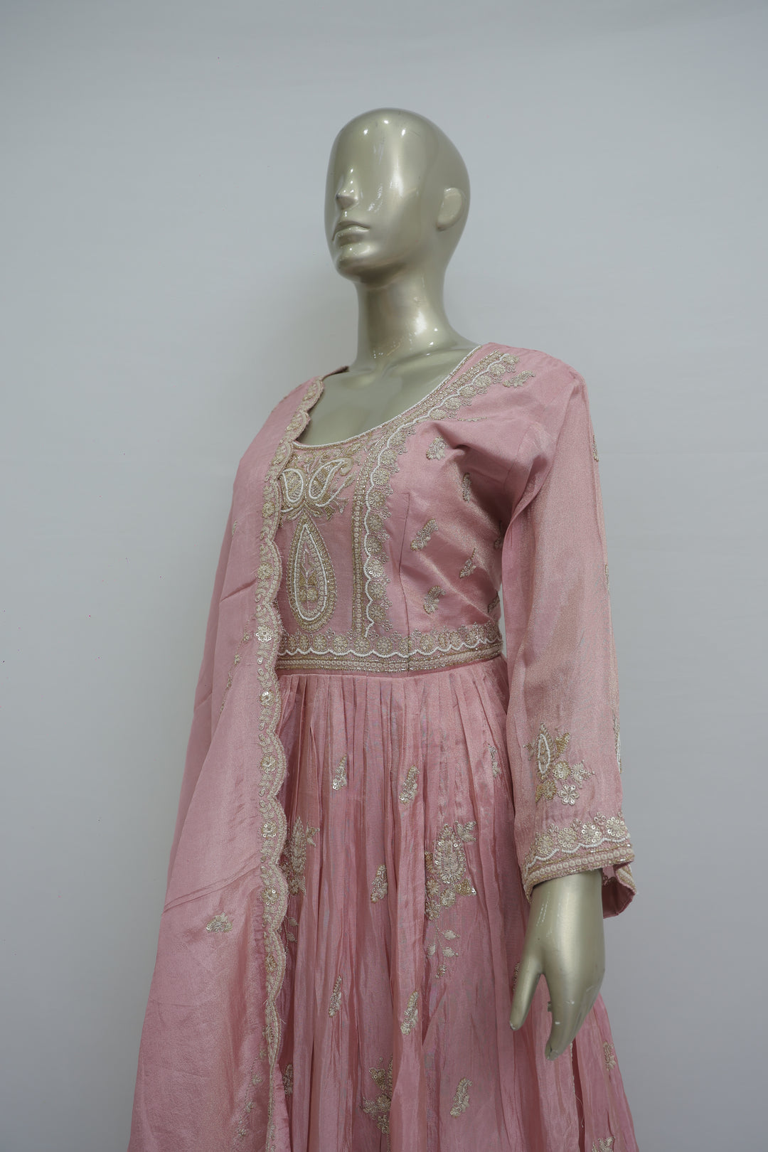Festive Anarkali suit for weddings