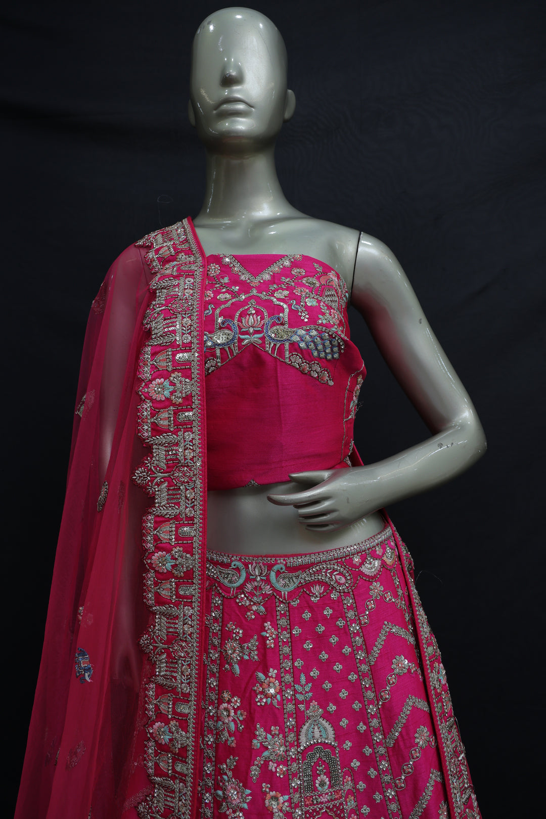 Festive lehenga chunni set for weddings