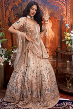 Load image into Gallery viewer, Embroidered Bridal Lehenga Set
