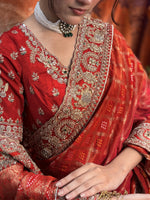 Load image into Gallery viewer, Royal Silk Designer Saree
