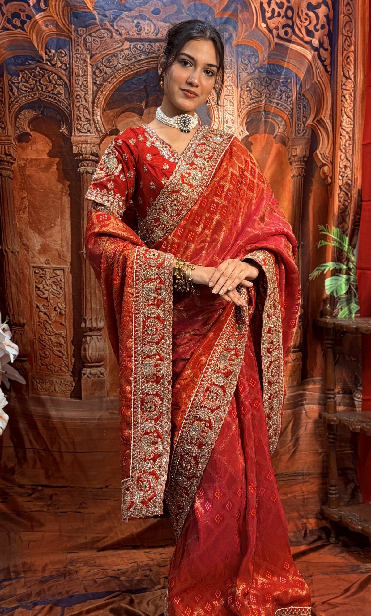 Royal silk designer saree