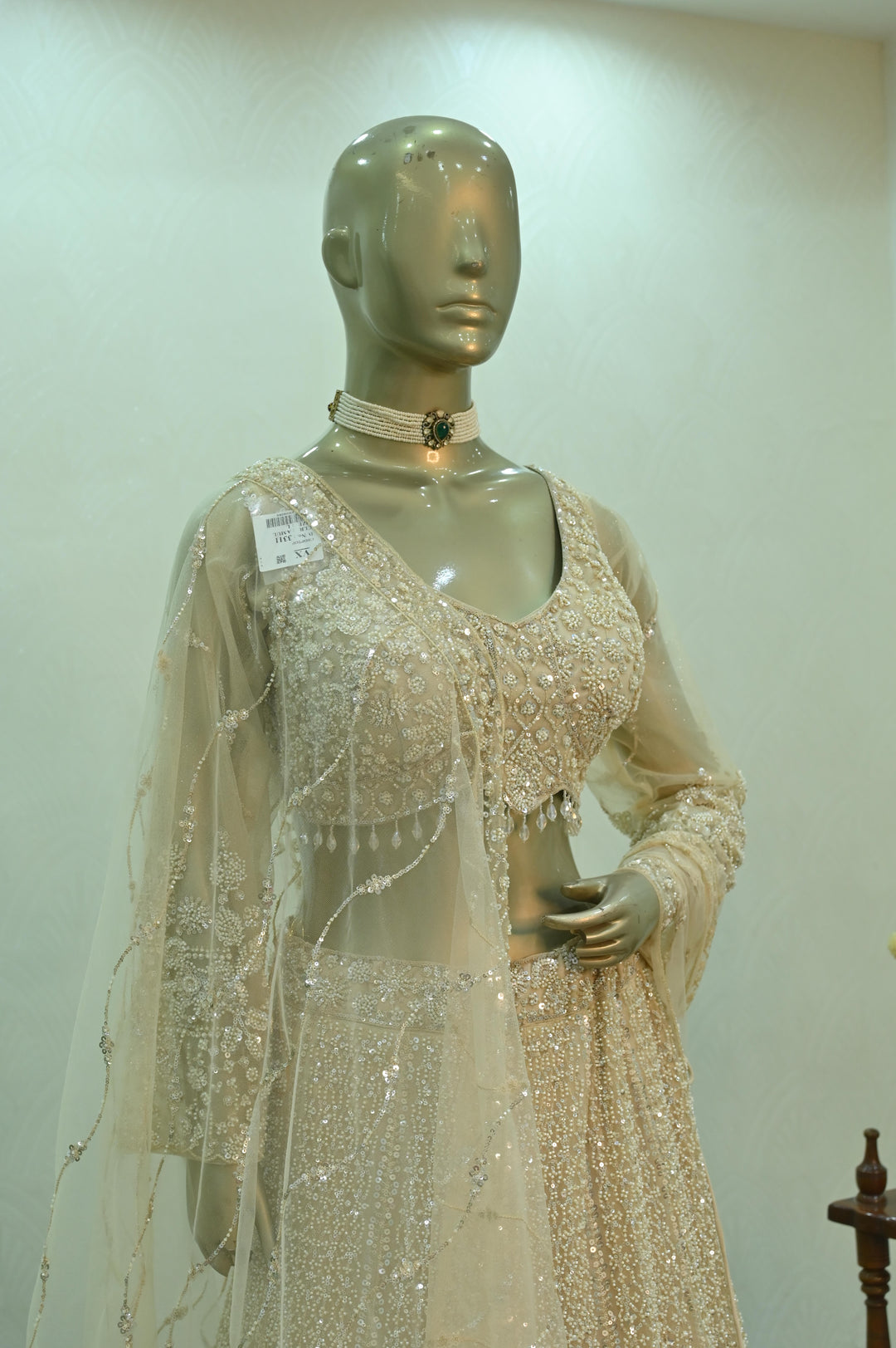 Sequin Bridal Lehenga Set