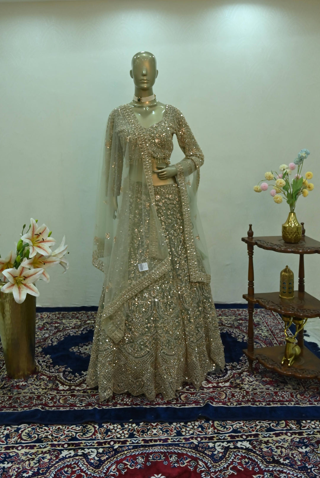 Sage Royale Bridal Lehenga