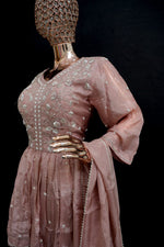 Load image into Gallery viewer, Festive garara outfit with stylish peplum top
